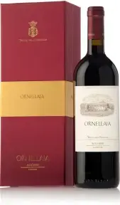 Вино Ornellaia Bolgheri Superiore DOC, 2008, gift box, 0.75 л