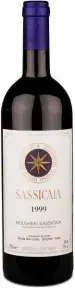 Вино Sassicaia, 1999, 0.75 л