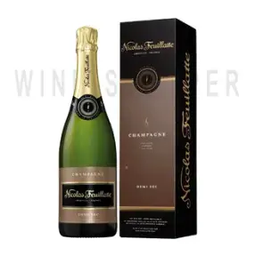 Шампанское Nicolas Feuillatte Demi-sec, gift box Champagne AOC 0.75 л
