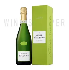 Шампанское Nicolas Feuillatte Grand Cru Brut Blanc de Blancs Chardonnay, gift box Champagne AOC 2010 0.75 л