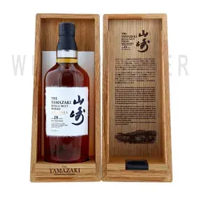 Виски Yamazaki Mizunara 18 Years Old, wooden box, 0.7 л