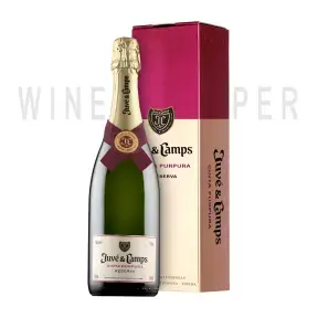 Игристое вино Juve y Camps Cava Cinta Purpura Reserva Brut gift box 0.75 л