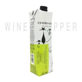 Вино Cuatro Gatos Airen-Verdejo 1 л