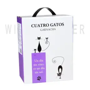 Вино Cuatro Gatos Garnacha 3 л