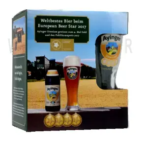 Пиво Ayinger Urweisse Подарочный Набор 0.5 л