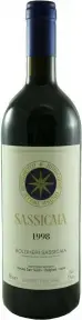 Вино Sassicaia, 1998, 0.75 л