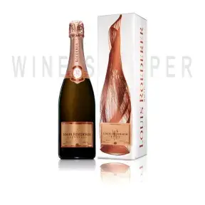Шампанское Louis Roederer Brut Rose AOC Grafika, gift box 2008 0.75 л