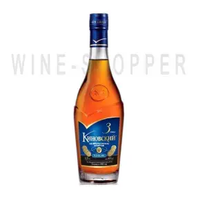 Коньяк Киновский трехлетний 0.35 л