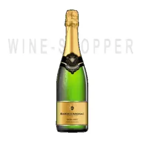 Игристое вино Baron d'Arignac Demi-sec Blanc de Blancs 0.75 л