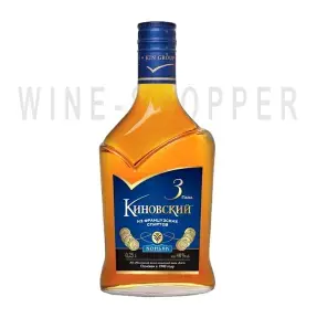 Коньяк Киновский трехлетний 0.25 л