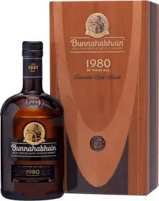Виски Bunnahabhain Limited edition gift box 1980 0.7 л