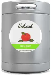 Сидр Kelvish Apple Semi-Dry 30 л