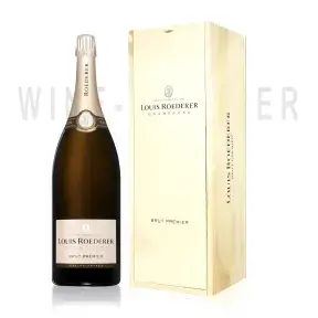 Шампанское Louis Roederer Brut Premier wooden gift box 3 л