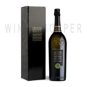 Игристое вино Graziano Merotto Cuvee del Fondatore Rive di Col San Martino Brut Valdobbiadene Prosecco Superiore DOCG, giv. box 2017 0.75 л