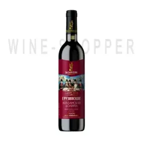 Вино Alazani Valley Agroservis red semi-sweet table wine 0.75 л
