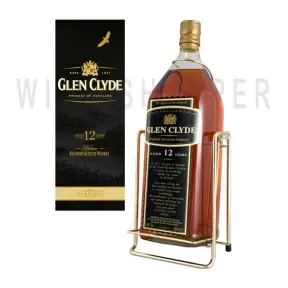 Виски Glen Clyde 12 Years Old, with a pouring stand gift box, 4.5 л