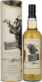 Виски Peat's Beast Single Malt Batch Strength, gift tube, 0.7 л