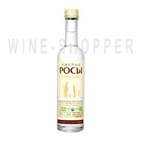 Водка Чистые росы из ржаного зерна 0.05 л
