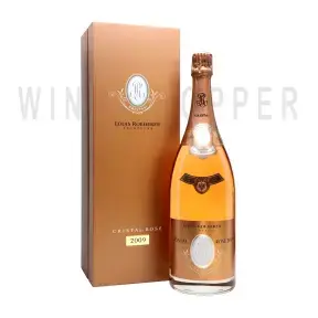 Шампанское Cristal Rose AOC gift box 2009 1.5 л