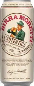Пиво Birra Moretti L'Autentica in can, 0.5 л
