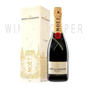 Шампанское Moet & Chandon Brut Imperial gift box New Year 2017 0.75 л