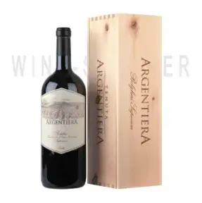 Вино Argentiera Bolgheri Superiore DOC wooden box 2015 1.5 л