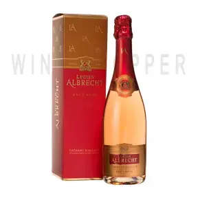 Игристое вино Lucien Albrecht Brut Rose Cremant d'Alsace gift box 1.5 л