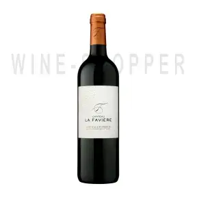 Вино Chateau La Faviere Bordeaux Superieur AOC 2015 1.5 л