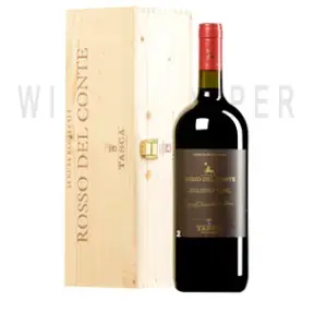 Вино Rosso del Conte wooden box 2014 1.5 л