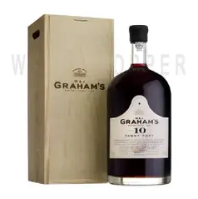 Портвейн Graham's 10 Year Old Tawny Port wooden box 4.5 л