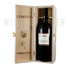 Вино Lenotti Massimo Rosso Veneto IGT wooden box 1.5 л