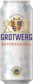 Пиво Grotwerg Bayerisch Hell in can, 0.5 л