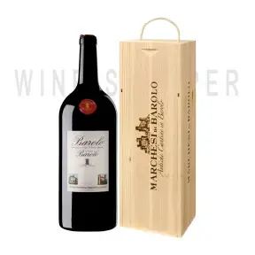 Вино Barolo DOCG del Commune di Barolo Marchesi di Barolo in gift box 2014 1.5 л