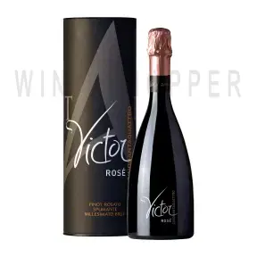 Игристое вино Victor Pinot Rose Brut Spumante in Gift Tubes 0.75 л