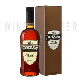 Бренди Soberano Solera in gift box 0.7 л