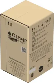 Вино Олимп Саперави, 10 л