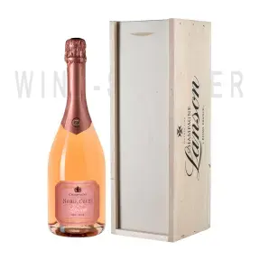 Шампанское Noble Cuvee de Lanson Brut Rose in wooden box 0.75 л