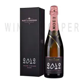Шампанское Moet & Chandon Grand Vintage Rose 2012 gift box 2012 0.75 л