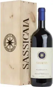 Вино Sassicaia, 2015, wooden box, 1.5 л