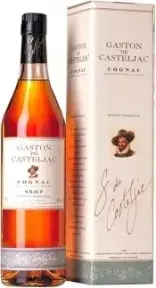Коньяк Gaston de Casteljac V.S.O.P. gift box 0.7 л