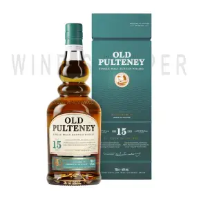 Виски Old Pulteney 15 Years Old gift box 0.7 л
