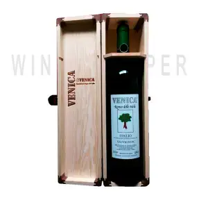 Вино Sauvignon Collio DOC Ronco delle Mele wooden box 2017 3 л