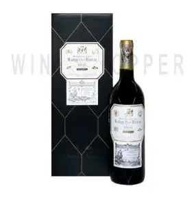 Вино Marques de Riscal Reserva gift box 2015 1.5 л
