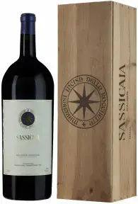 Вино Sassicaia, 2016, wooden box, 6 л