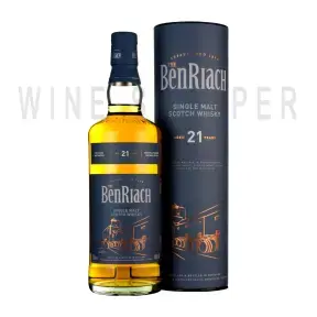 Виски Benriach 21 Years Old, in tube 0.7 л