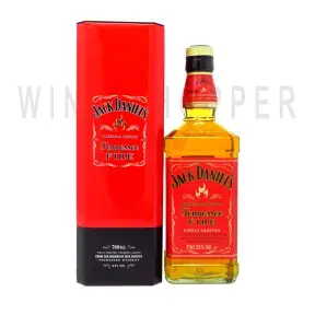Виски Jack Daniels Fire Whisky, metall box 0.7 л