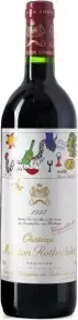 Вино Chateau Mouton Rothschild Pauillac AOC Premier Grand Cru Classe, 1997, 0.75 л
