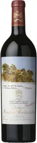 Вино Chateau Mouton Rothschild Pauillac AOC Premier Grand Cru Classe, 2004, 0.75 л