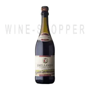 Игристое вино Delloro Lambrusco Rosso Amabile Emilia IGT 0.75 л