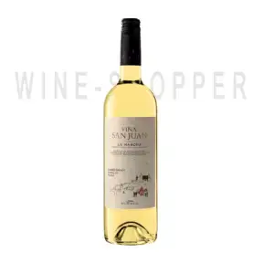 Вино Vina San Juan White La Mancha DO, 2018, 0.75 л